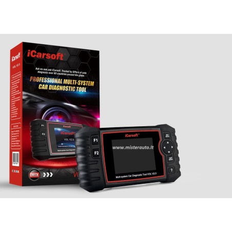  iCarsoft VOL V2.0 VOLVO / SAAB diagnostikos iranga