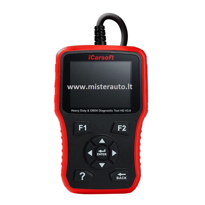 iCarsoft HD V3.0 Truck Universali sunkvežimių diagnostikos įranga