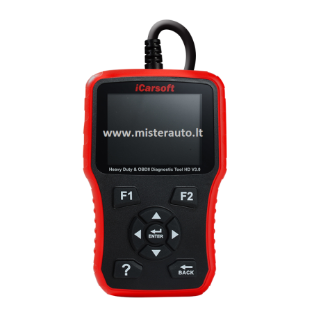 iCarsoft HD V3.0 Truck Universali sunkvežimių diagnostikos įranga