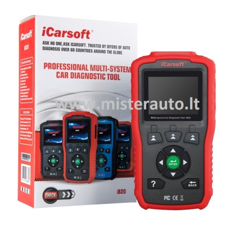 iCarsoft i800 EOBD/OBDII & CAN scanner